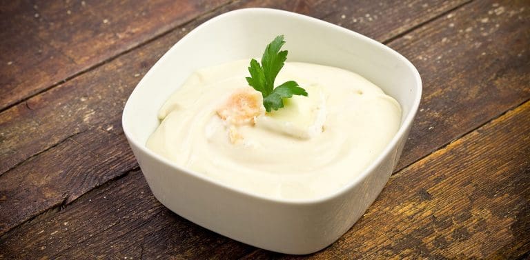 Salsa allo Zafferano Gorgonzola e gin