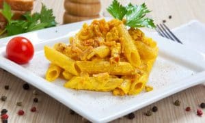 %titZaffy Zafferno Italiano di alta qualitàle% 37 Pasta speck e zafferano