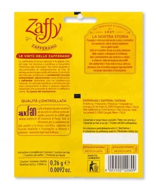 Zafferano in polvere e pistilli Zaffy