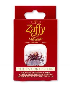 Zafferano in pistilli filiera controllata
