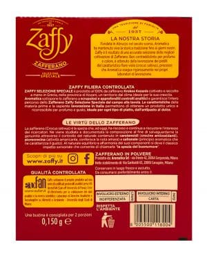 Zaffy Zafferno Italiano di alta qualità