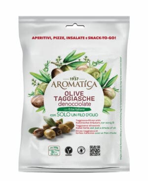 Olive Taggiasche con Erba aromatiche italiane